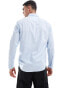 Hollister long sleeve oxford shirt in light blue