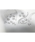 ფოტო #5 პროდუქტის Diamond Seamless Cluster Princess Stud Earrings (2 ct. t.w.) in 14k White Gold