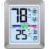 Фото #1 товара Technoline WS 9460 - Silver - Indoor hygrometer - Indoor thermometer - Hygrometer - Thermometer - Hygrometer - Thermometer - Battery - 73 mm