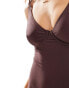 Фото #2 товара Cotton On underwired swimsuit in brown