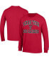 Фото #2 товара Men's Red Texas Tech Red Raiders High Motor Long Sleeve T-shirt