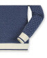 ფოტო #3 პროდუქტის Boys' Organic Cotton Long Sleeve Crew Neck Pullover Sweater, Infant