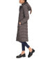 Фото #3 товара Women's Stretch Hooded Maxi Puffer Coat