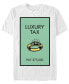Фото #1 товара Monopoly Men's Luxury Tax Pay Short Sleeve T-Shirt