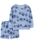 Фото #6 товара Toddler 2-Piece Racing Fleece Pajama Set 5T