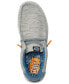 Big Kids Wally Jersey Casual Moccasin Sneakers from Finish Line