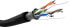 Wentronic CAT 5e Outdoor Network Cable - F/UTP - black - 100m - 100 m - Cat5e - F/UTP (FTP)