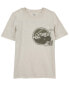 Kid Monster Truck Slub Jersey Pocket Tee 5