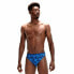 Men’s Bathing Costume Speedo Allover Brief Blue