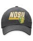 Фото #2 товара Men's Charcoal NDSU Bison Slice Adjustable Hat