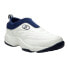 Фото #4 товара Propet Wash N Wear Slip On Mens Blue, White Sneakers Casual Shoes M3850SWN