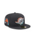 Фото #5 товара Men's Miami Dolphins 2024 NFL Draft On Stage 59FIFTY Fitted Hat