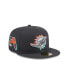 ფოტო #5 პროდუქტის Men's Miami Dolphins 2024 NFL Draft On Stage 59FIFTY Fitted Hat