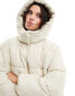 Фото #4 товара Vero Moda luxe oversized puffer coat in cream