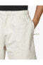 Фото #2 товара Sportswear solo swoosh fleece unisex bol kesim fransız kumaş beyaz şort