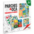 CAYRO Parchís+Oca Full Wood 40 cm Board Game