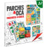 Фото #1 товара Настольная игра для компании Cayro Parchís+Oca Full Wood 40 см