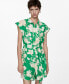 ფოტო #1 პროდუქტის Women's Tropical Print Playsuit