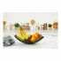 Fruit Bowl Confortime Black Metal 31 x 23 x 10 cm (12 Units)