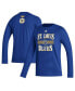 Фото #1 товара Men's Royal St. Louis Blues Reverse Retro 2.0 Fresh Playmaker Long Sleeve T-shirt
