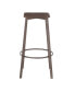 Clara Square Bar Stool, Set of 2