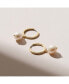 ფოტო #5 პროდუქტის Pearl Hoops - Medium Frida