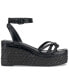 Фото #2 товара Women's Loressa Strappy Platform Wedge Sandals