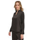 Фото #3 товара Women's Long Sleeve V-Neck Blouse