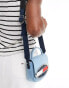 Tommy Jeans origin crossbody bag in light blue denim