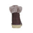 Lugz Rucker HI Fur WRUCKRHFUV-6470 Womens Burgundy Casual Dress Boots 9