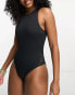 Roxy Love The Rocker surf swimsuit in black