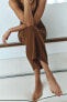 Фото #3 товара Трикотажное платье облегающего кроя ZARA