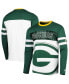 Фото #1 товара Men's Green, White Green Bay Packers Halftime Long Sleeve T-shirt
