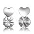 MASIVE SECURITY earring closures - 1 pair Silver