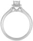 ფოტო #4 პროდუქტის Certified Diamond Emerald-Cut Engagement Ring (7/8 ct. t.w.) in 14k White Gold featuring diamonds with the De Beers Code of Origin, Created for Macy's
