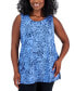 ფოტო #1 პროდუქტის Plus Size Kassia Printed Knit Tank Top, Created for Macy's