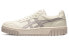 Asics Court Mz 耐磨轻便 低帮 板鞋 男女同款 米白灰 / Кроссовки Asics Court Mz 1203A127-751