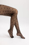 15 Den Kadın Kalpli Külotlu Çorap B5876axns