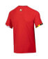 Men's Red Maryland Terrapins Softball V-Neck Jersey