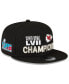 Фото #1 товара Men's Black Kansas City Chiefs Super Bowl LVII Champions Parade 9FIFTY Snapback Hat
