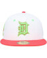 Фото #2 товара Men's White, Coral Detroit Tigers 1968 World Series Strawberry Lolli 59FIFTY Fitted Hat