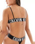 Calvin Klein intense power micro bandeau bralette in black