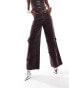 Фото #10 товара Basic Pleasure Mode starl cord wide leg co-ord trousers in dirty lavender