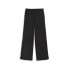 Puma Dare To Relaxed Parachute Pants Womens Black Casual Athletic Bottoms 625571