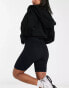 Фото #2 товара ASOS DESIGN seamless sculpting ribbed legging short in black