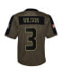 Big Boys Russell Wilson Olive Seattle Seahawks 2021 Salute To Service Game Jersey