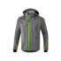 ERIMA Softshell Fonction jacket Grey Marl / Green Gecko, L - фото #2