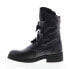 Fly London Kiff KIFF682FLY-007 Womens Black Leather Strap Casual Dress Boots 42