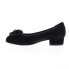 Фото #9 товара David Tate Quick Womens Black Narrow Suede Slip On Ballet Flats Shoes