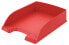 Esselte Leitz Plus Letter Tray - Standard - Polystyrene - Red - 255 mm - 35.7 cm - 70 mm - 280 g